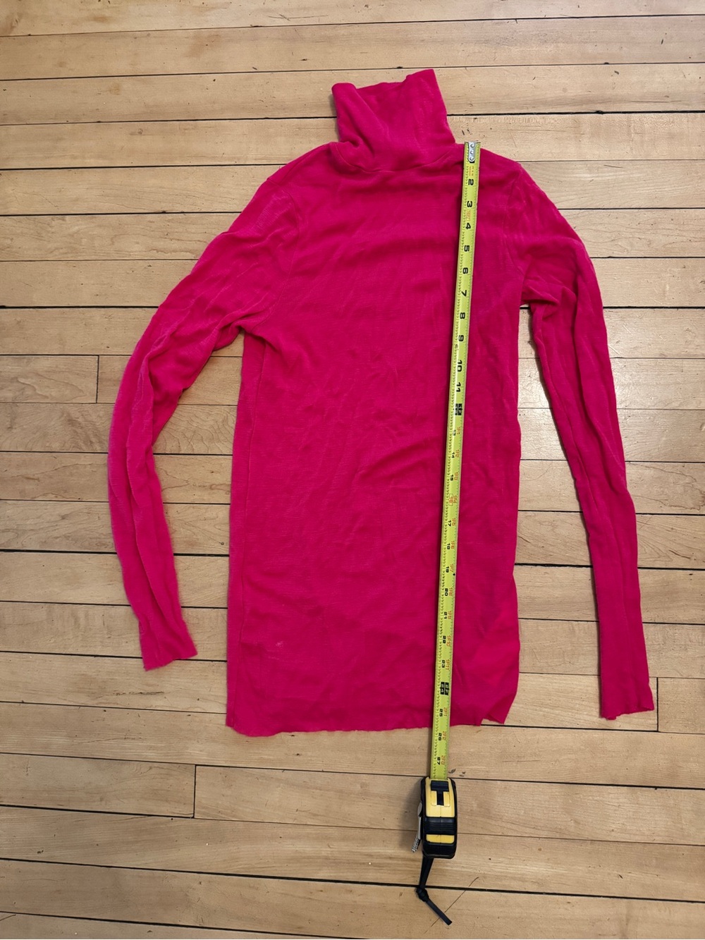 COS Fuchsia Slim Turtleneck Sweater - Picture 6 of 7